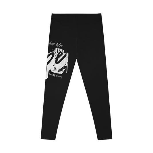 Stylish Graphic Leggings, Comfortable Activewear for Yoga, Fashionable Gym Pants, Motivational Workout Leggings, Gift for Fitness Lovers