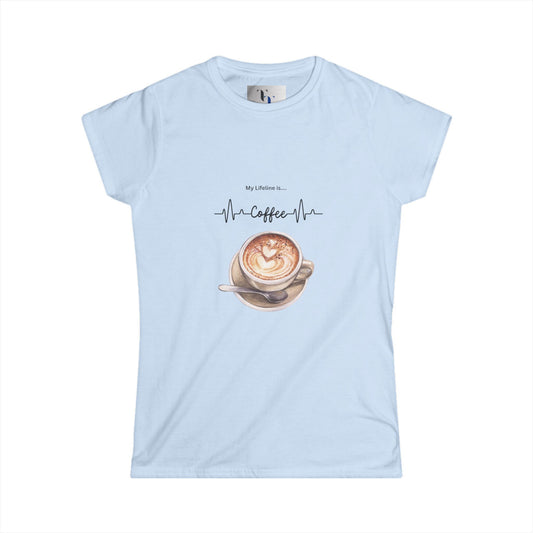 Coffee Lovers Women's Tee, Funny Coffee Shirt, Gift for Coffee Addicts, Coffee Lover's Gift, Casual Everyday Wear