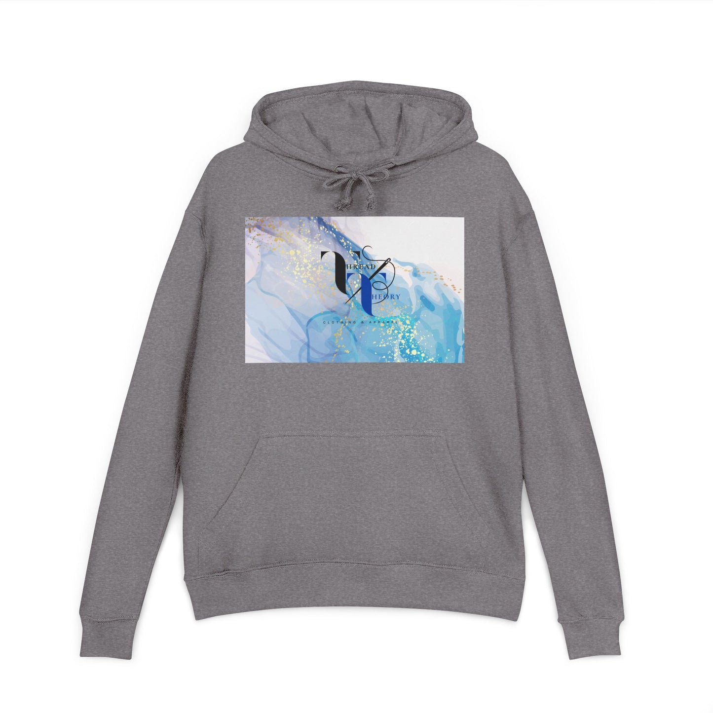 Chic Artistic Hoodie for Everyday Comfort, Unisex Sweatshirt, Cozy Layering, Gift for Art Lovers, Casual Style