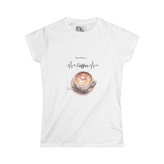 Coffee Lovers Women's Tee, Funny Coffee Shirt, Gift for Coffee Addicts, Coffee Lover's Gift, Casual Everyday Wear
