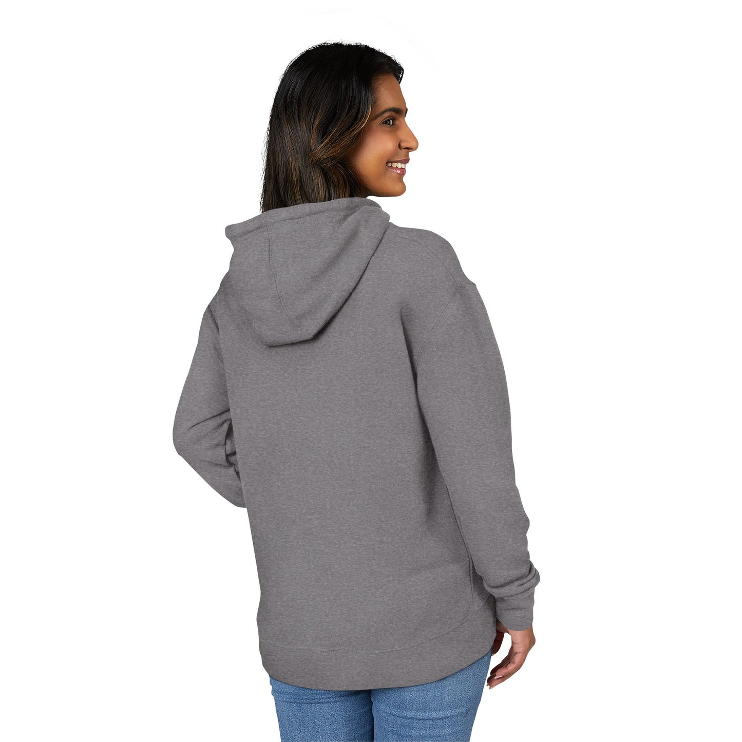 Chic Artistic Hoodie for Everyday Comfort, Unisex Sweatshirt, Cozy Layering, Gift for Art Lovers, Casual Style
