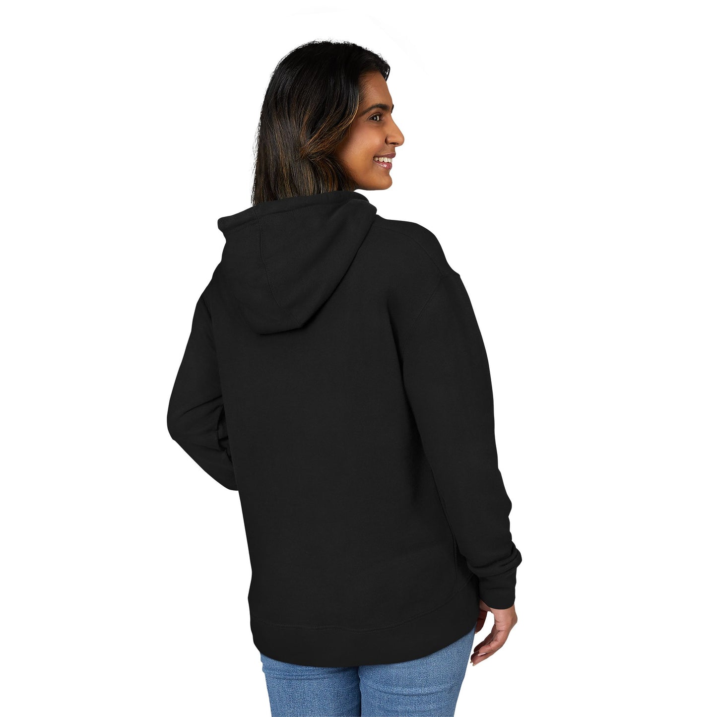 Chic Artistic Hoodie for Everyday Comfort, Unisex Sweatshirt, Cozy Layering, Gift for Art Lovers, Casual Style