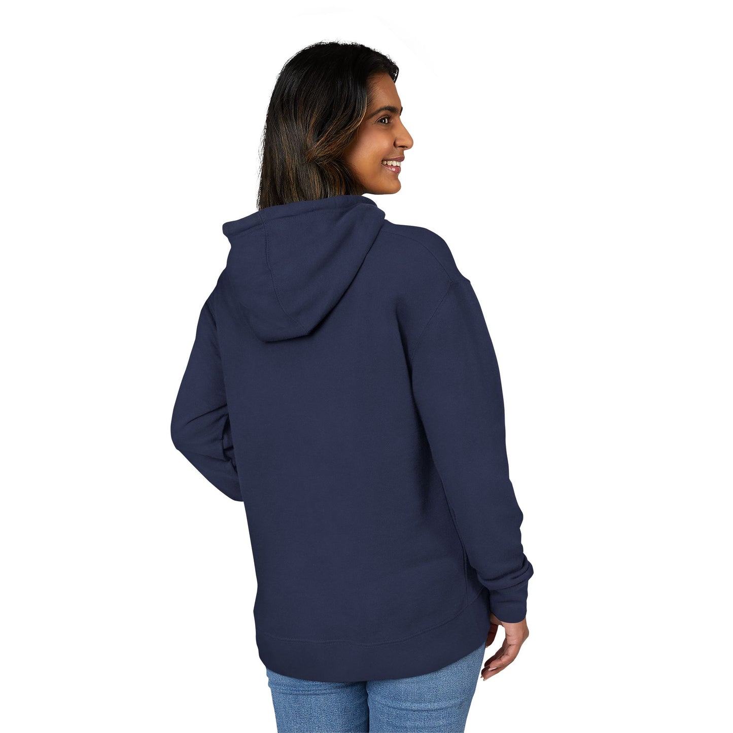 Chic Artistic Hoodie for Everyday Comfort, Unisex Sweatshirt, Cozy Layering, Gift for Art Lovers, Casual Style
