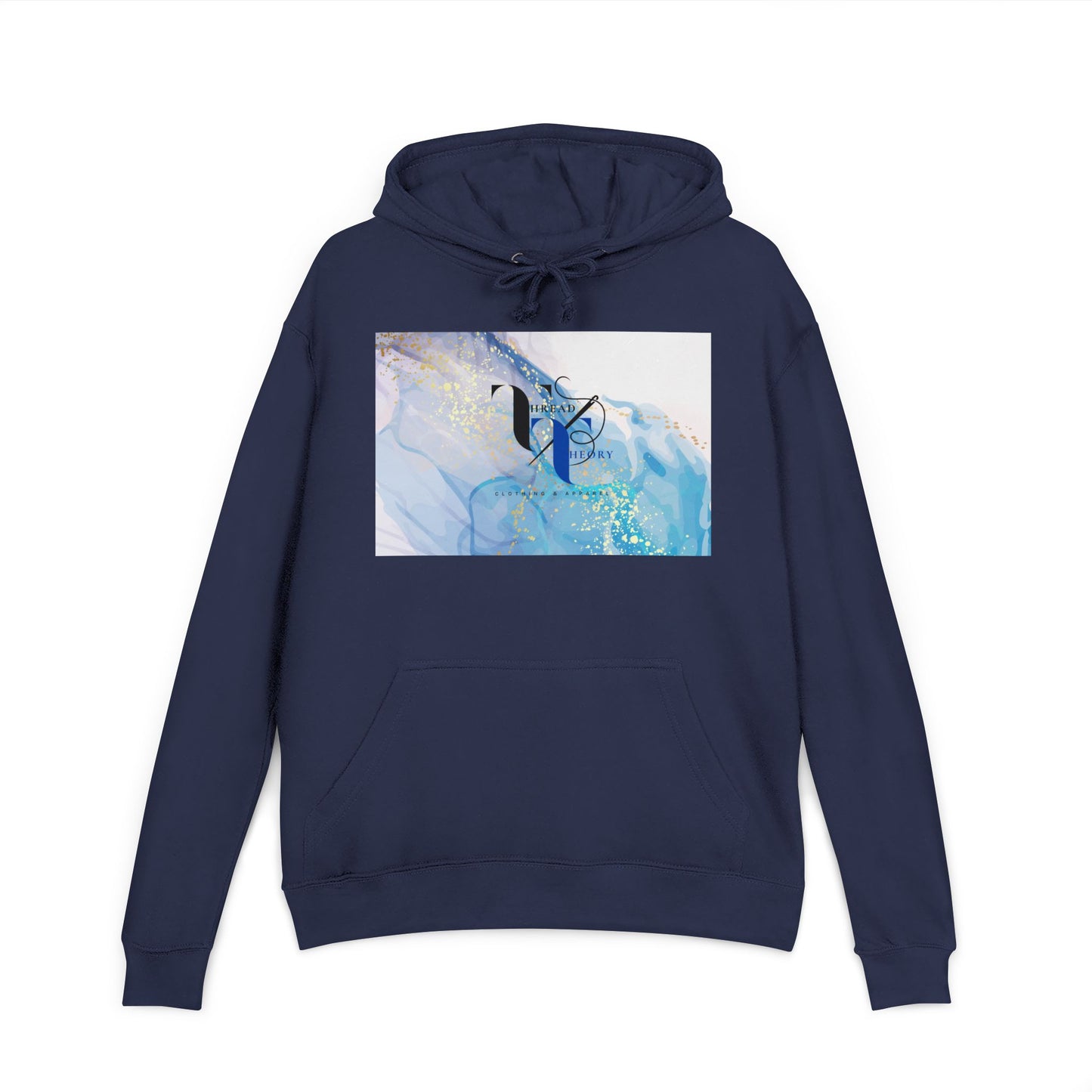 Chic Artistic Hoodie for Everyday Comfort, Unisex Sweatshirt, Cozy Layering, Gift for Art Lovers, Casual Style