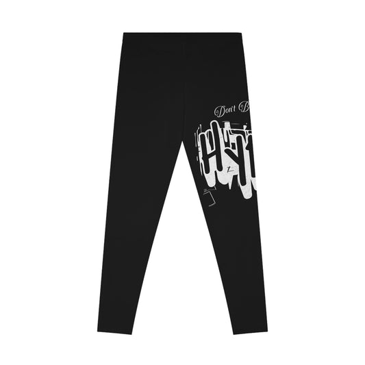 Stylish Graphic Leggings, Comfortable Activewear for Yoga, Fashionable Gym Pants, Motivational Workout Leggings, Gift for Fitness Lovers