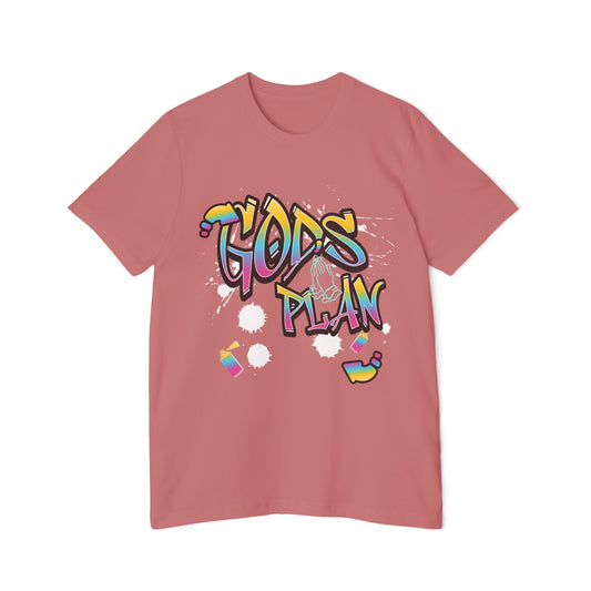 Colorful 'God's Plan' Graphic Tee | USA-Made Short-Sleeve Jersey T-Shirt, Motivational Shirt, Gift for Friends, Casual Wear, [...]